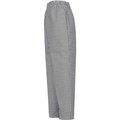 Vf Imagewear Chef Designs Baggy Chef Pants, Black & White Check, Polyester/Cotton, M 5360BWRGM